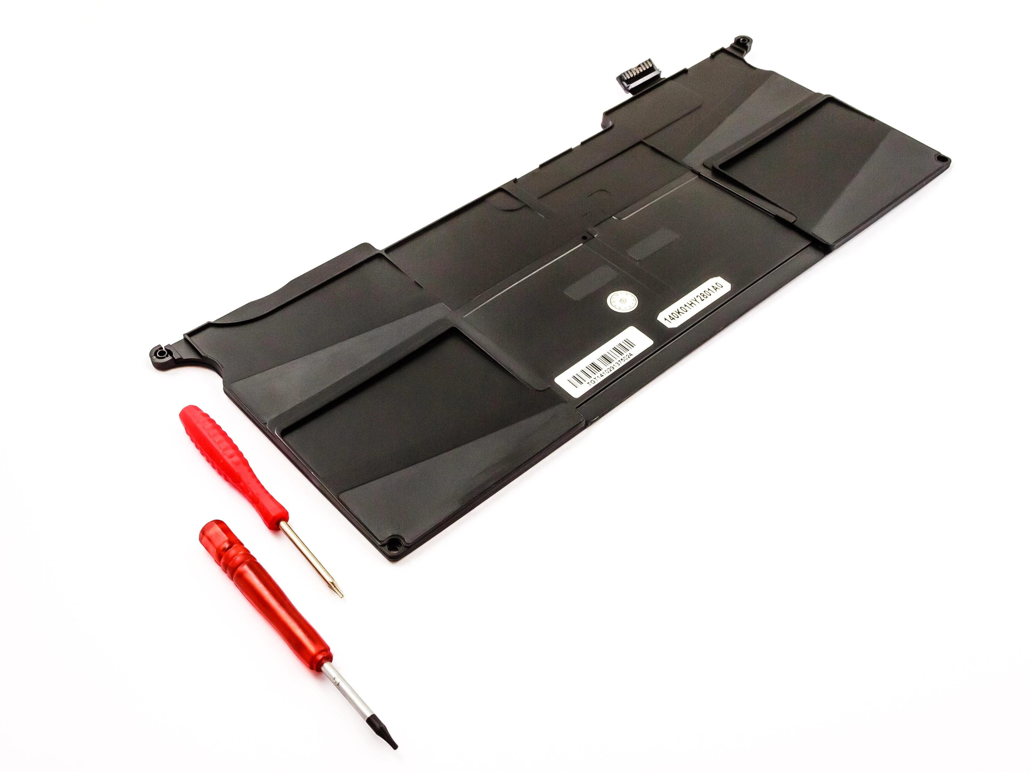Coreparts „MicroBattery“ pakaitinė 4 celių ličio polimerų baterija, 7,3 V, 4,8 Ah, skirta „Macbook Air 11“ A1370 (2010 m. pabaiga) (MBXAP-BA0003)