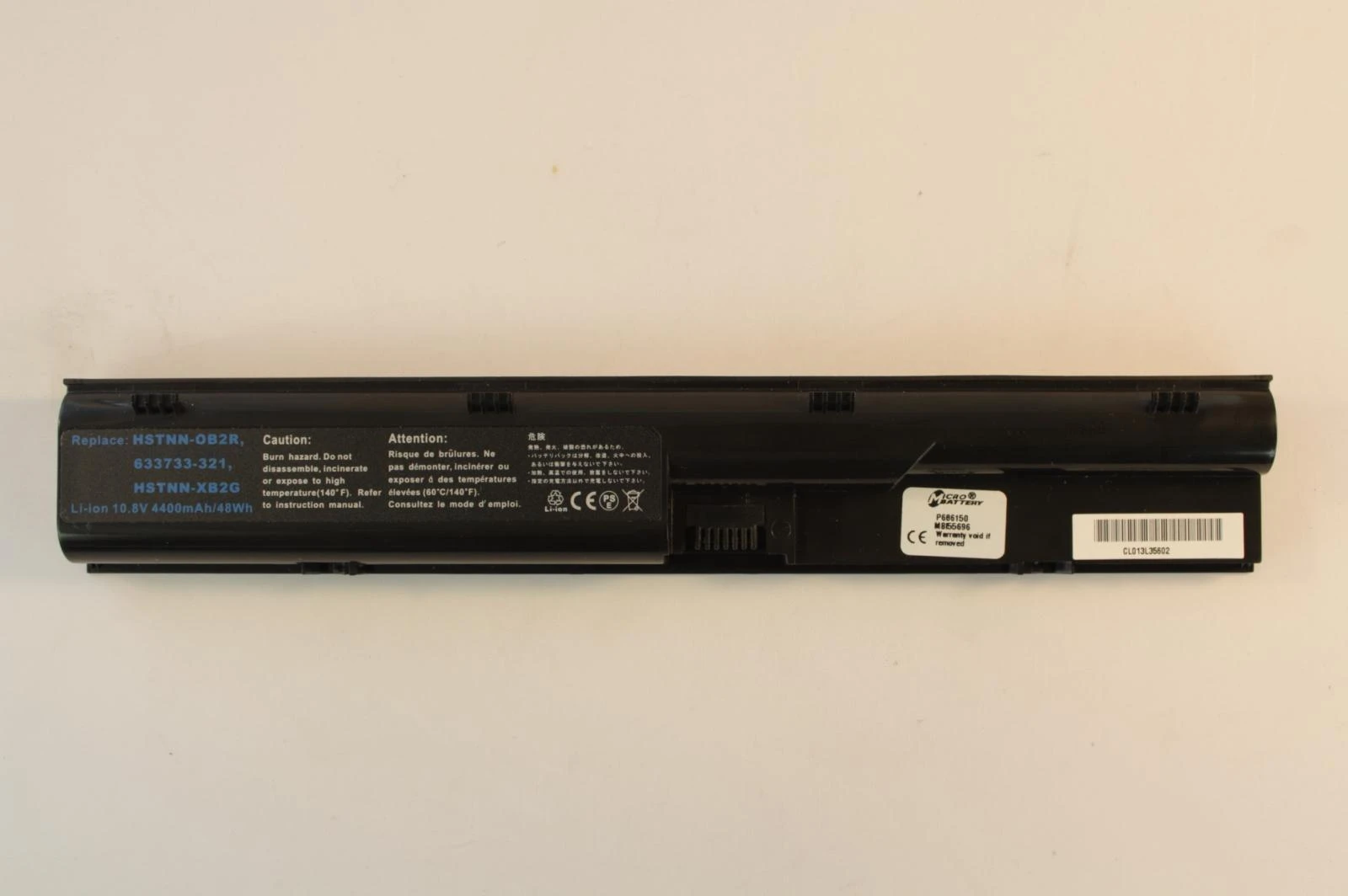 Coreparts Bateria MicroBattery 10,8V 4,4Ah iki HP 633805-001 (MBI55696)