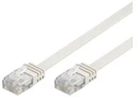 MicroConnect RJ-45 / RJ-45 kat.6 U / UTP Baltas 15m (V-UTP615W-FLAT)