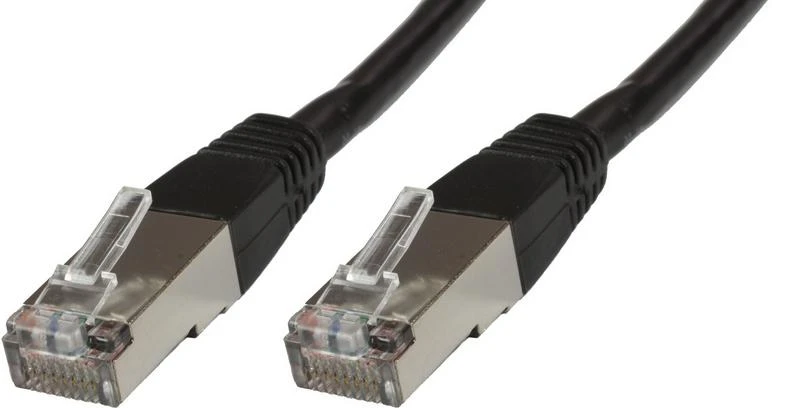 MicroConnect RJ-45 / RJ-45 Cat.6 S / FTP Juodas 20m (SSTP620S)