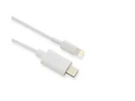 USB kabelis MicroConnect USB-C - Žaibas 2 m Balta (USB3.1CL2)