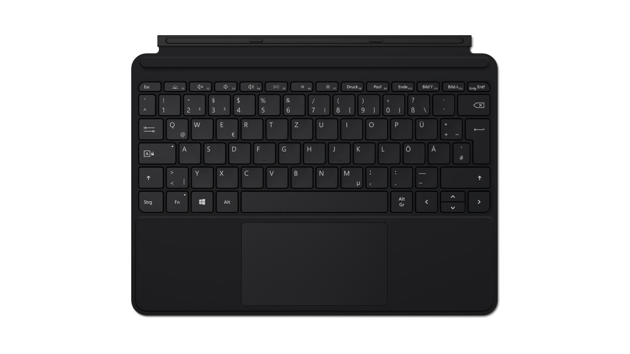„Microsoft Surface Go Type Cover Commercial Edition“ juodas