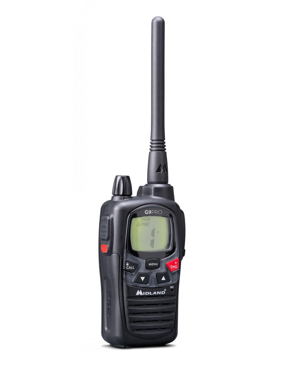 Radijo stotelė - racija Midland G9 Pro PMR+LPD C1385