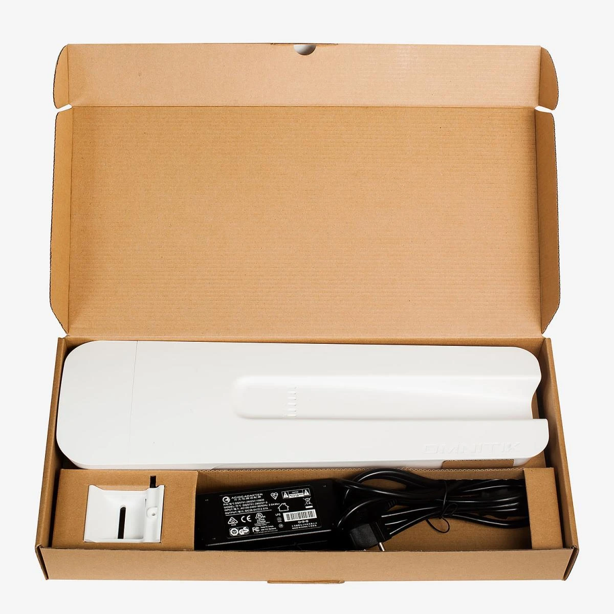 Maršrutizatorius MIKROTIK RBOmniTikPG-5HacD OmniTIK 5 PoE ac CPE 5GHz 5x RJ45 1000Mb/s prieigos taškas
