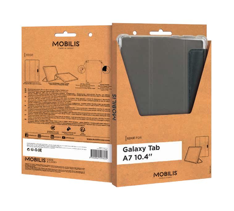 Mobilis Edge - Folio - Samsung - Galaxy Tab A7 - 26.4 cm (10.4")