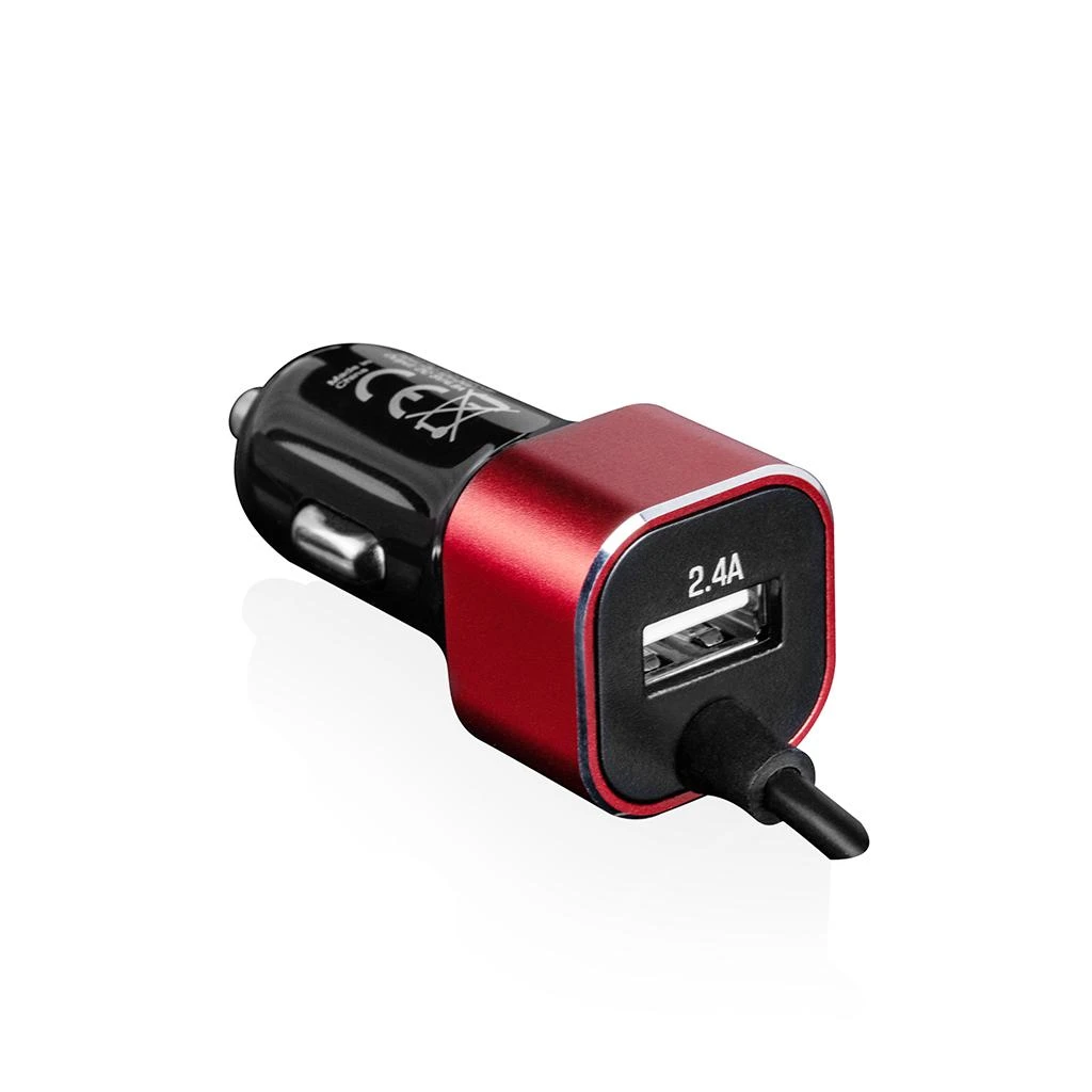 Įkroviklis Modecom CU2K-09 vientisas 1x USB-A 2.4 A (ZT-MC-CU2K-09-MICRO)
