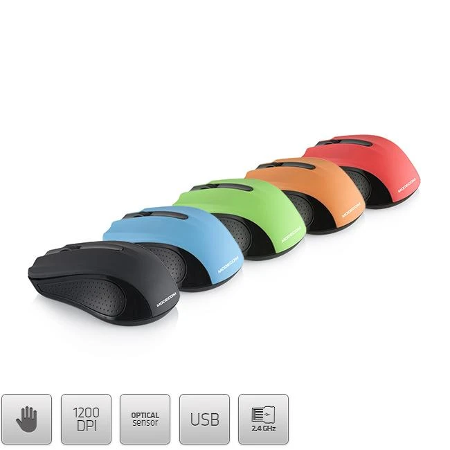 Belai. pelė Modecom MC-WM9 juod/rau. USB