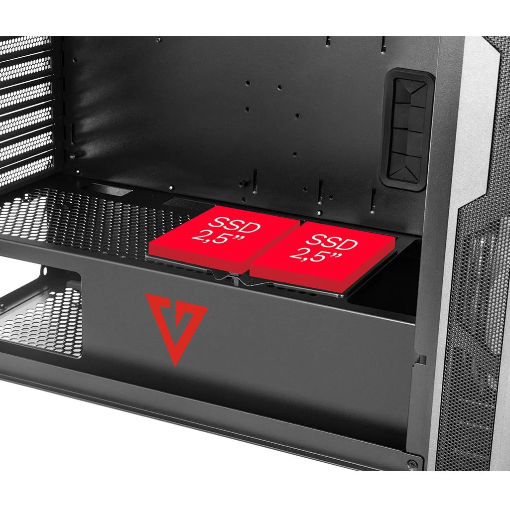 MODECOM VOLCANO AMIRANI Juodas COMPUTER HOUSING
