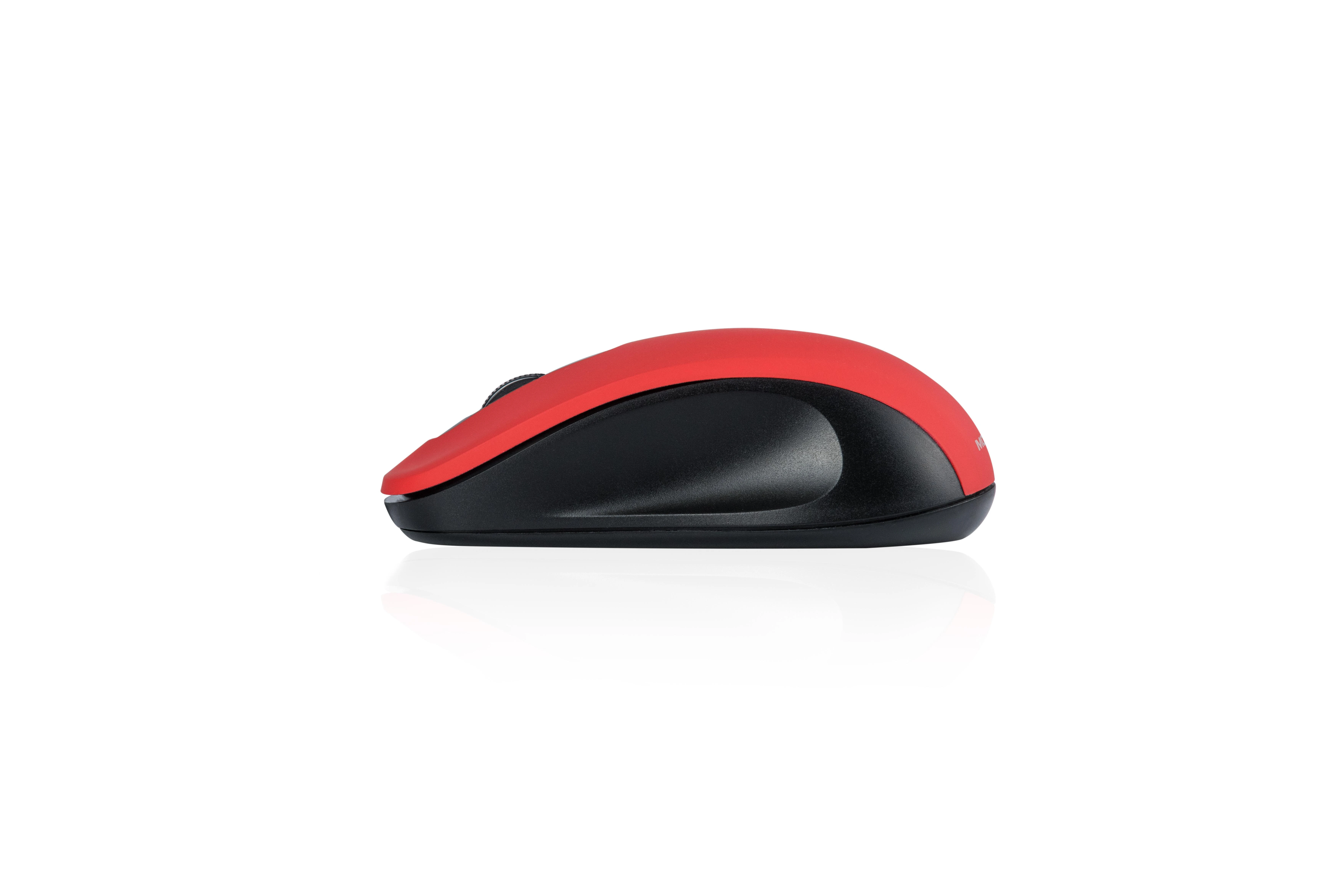 Pelė Modecom MC-WM10S Silent red