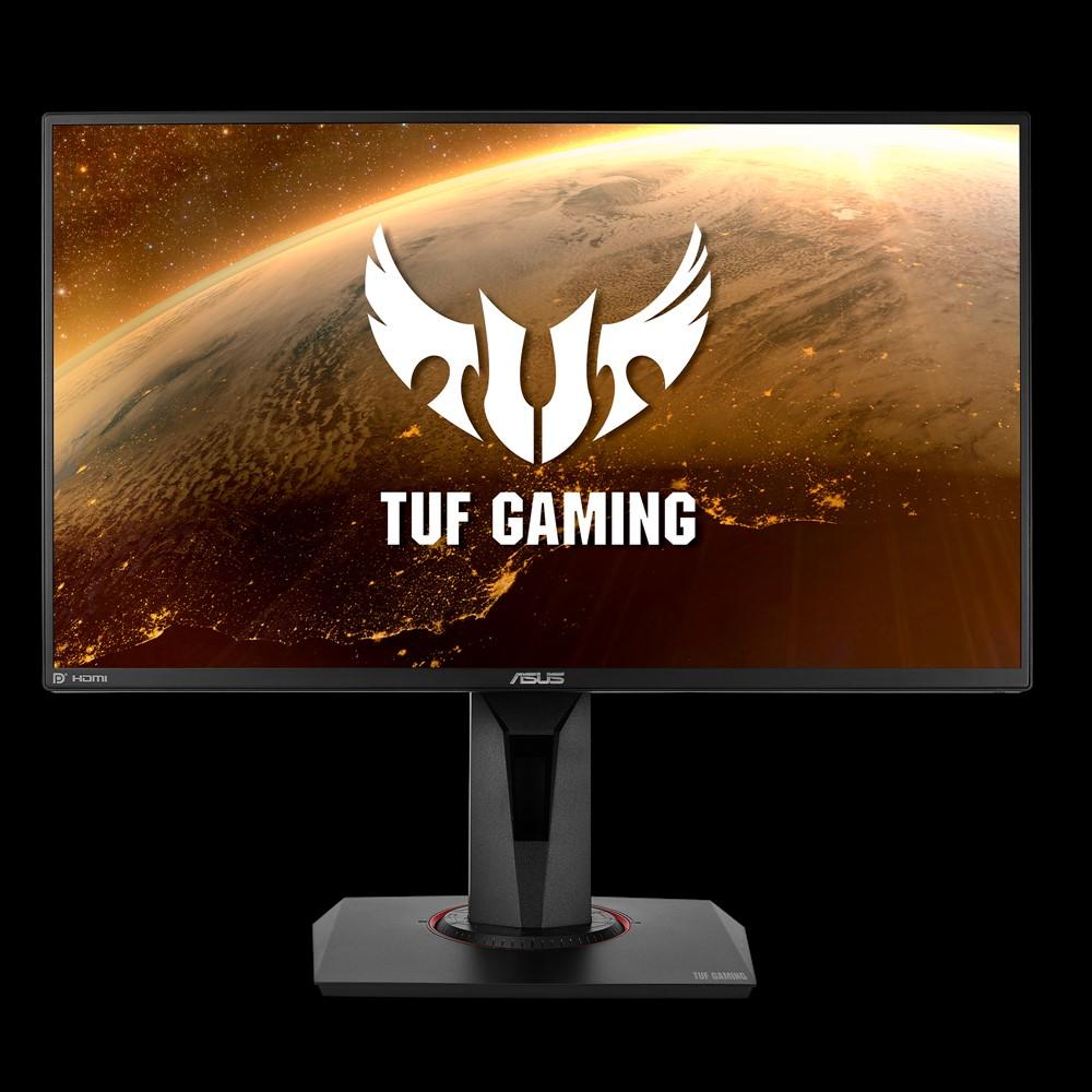 Monitorius ASUS TUF Gaming VG259Q LED, IPS, „Full HD“, adaptyvusis  sinchronizavimas, 144 Hz, 1 ms, aukščio reguliavimas, sukimasis,  garsiakalbiai, Juodas | Varle.lt