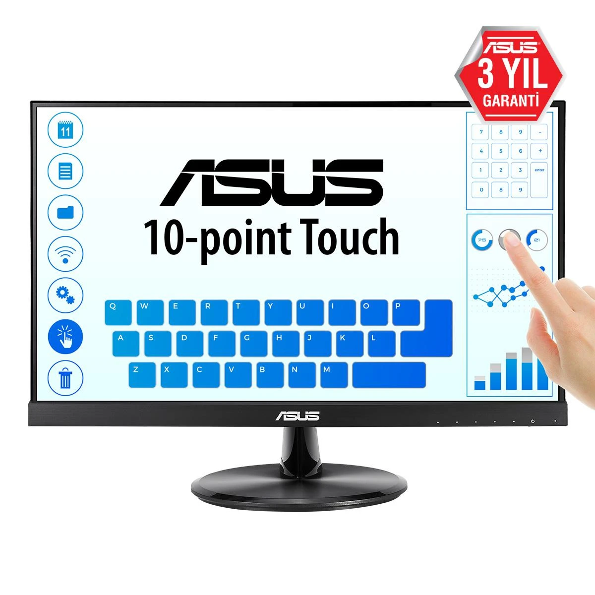 „Monitorius Asus VT229H“ (90LM0490-B01170)