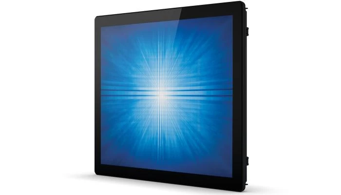 Monitorius ELO Touchsystems 1990L, 19" LED atviras rėmelis, HDMI, VGA ir DP, projektuojamas talpinis 10 jutiklių nulinis rėmelis, USB valdiklis, skaidrus, nėra maitinimo bloko