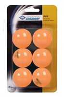 Victoria Sport Ping teniso kamuoliukai Donic Jade, 6 oranžiniai