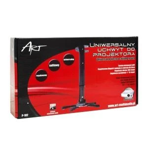 ART RAMP P-102B ART Holder P-102 40-62cm prie projektoriaus juodas 15KG tvirtinimas prie lubinio laikiklio
