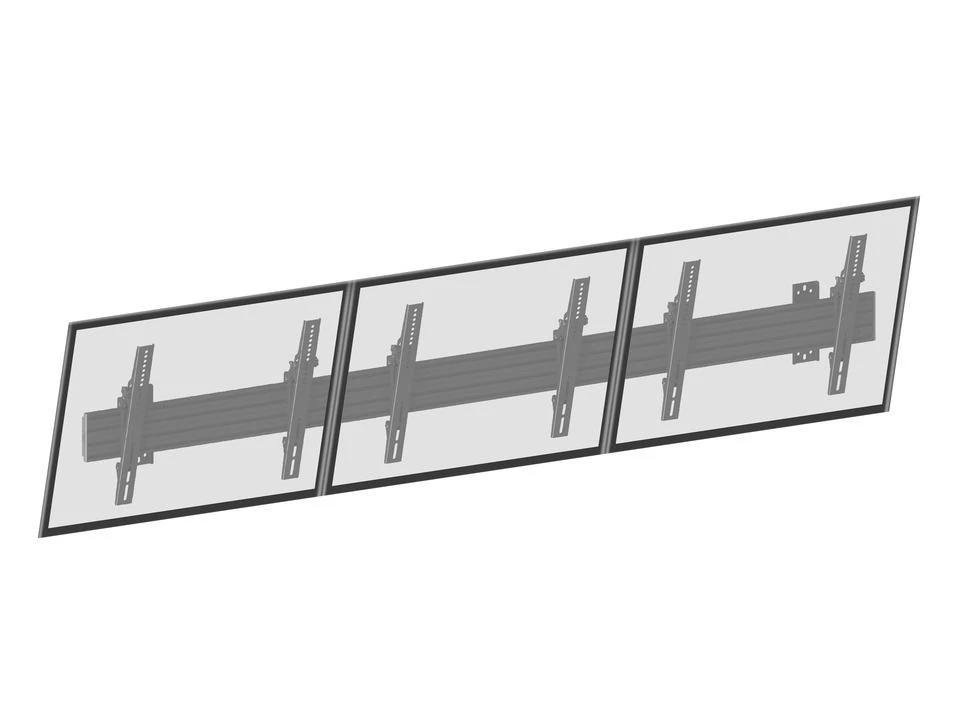 Laikiklis Multibrackets MB WALLMOUNT PRO MBW3U TILT Juodas