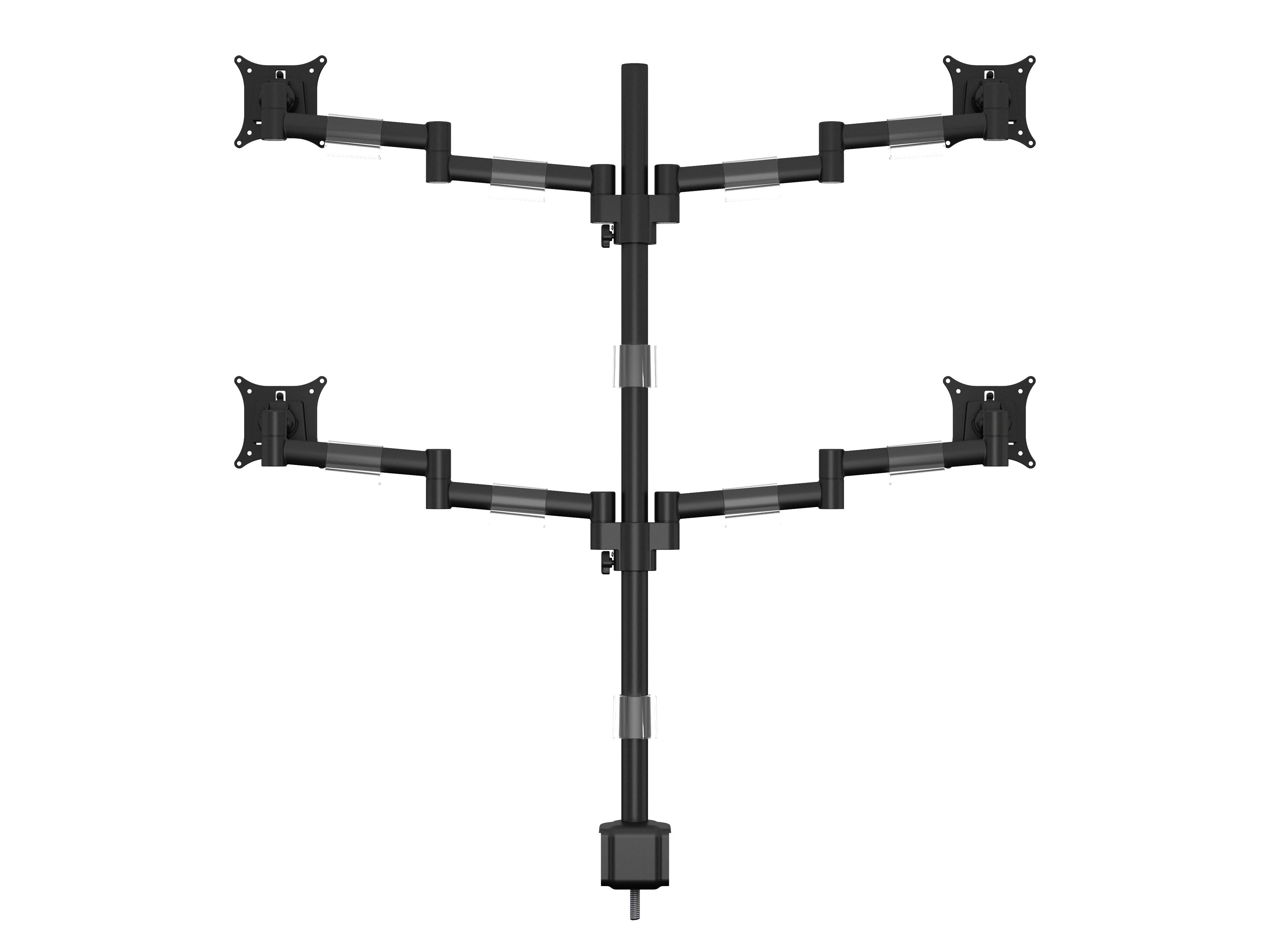 Laikiklis Multibrackets MB VESA DESKMOUNT OFFICELINE QUAD Juodas
