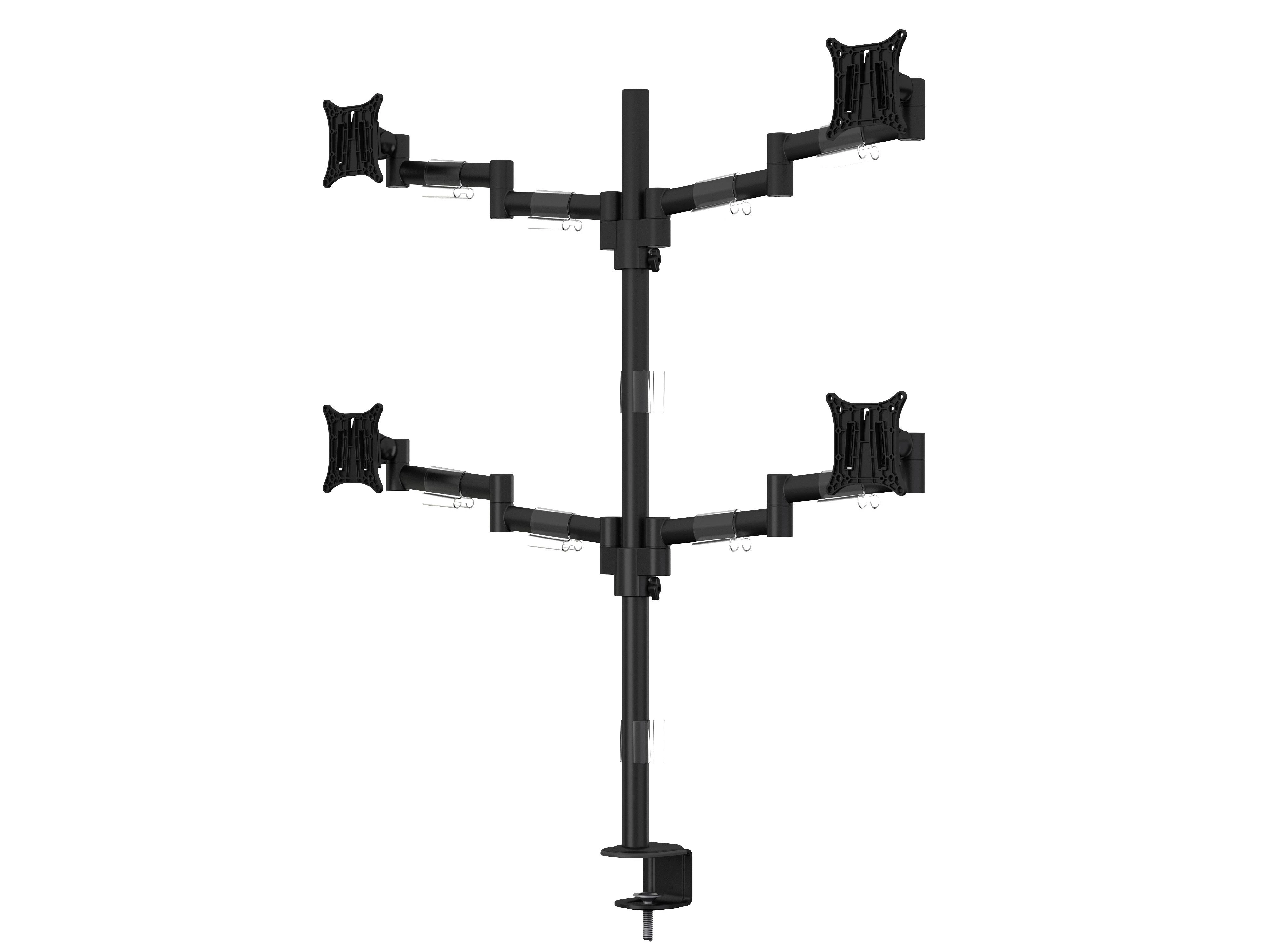 Laikiklis Multibrackets MB VESA DESKMOUNT OFFICELINE QUAD Juodas
