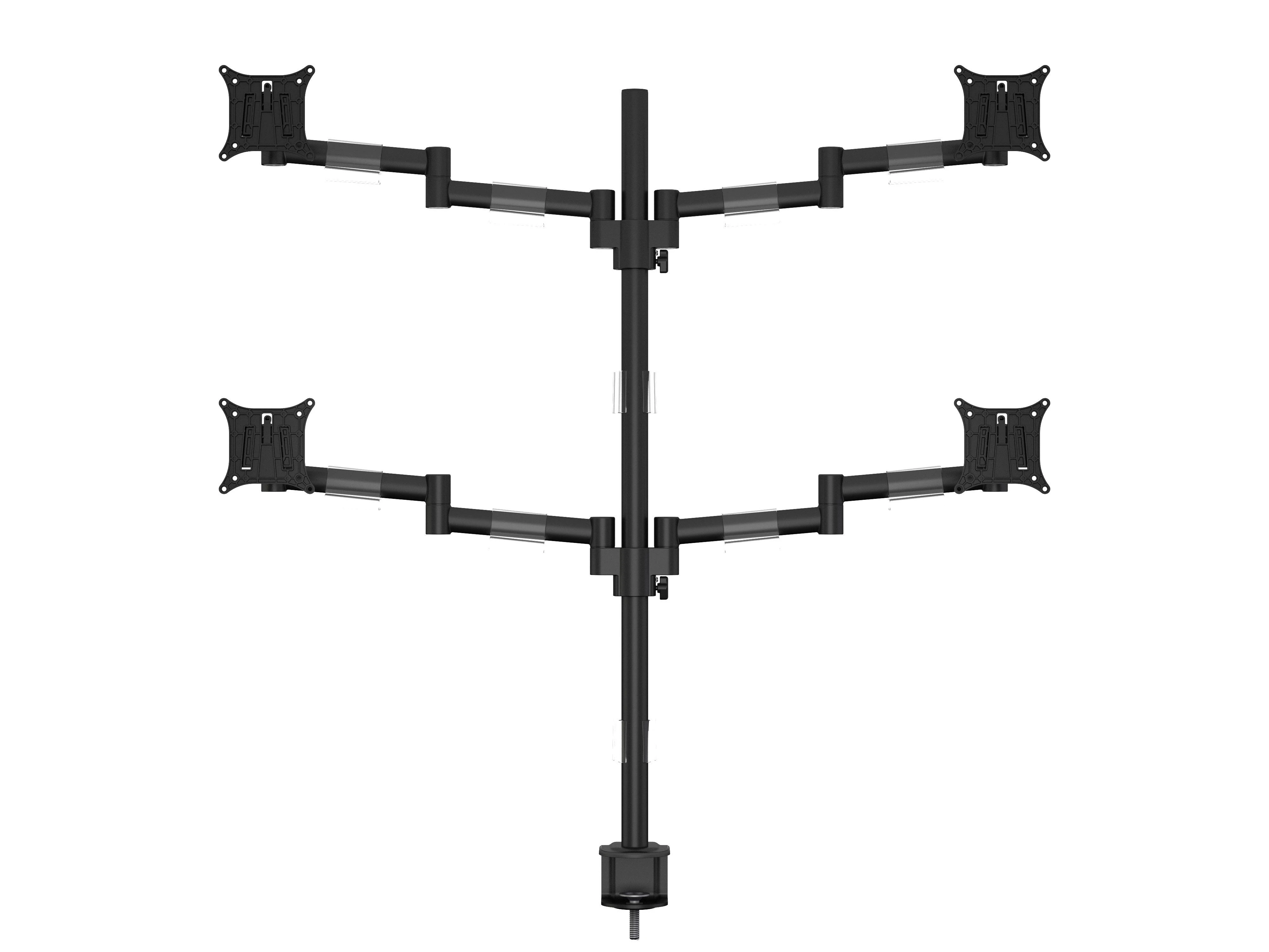 Laikiklis Multibrackets MB VESA DESKMOUNT OFFICELINE QUAD Juodas