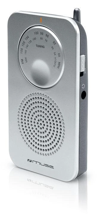 Muse | Pocket radio | M-01 RS | Juodas