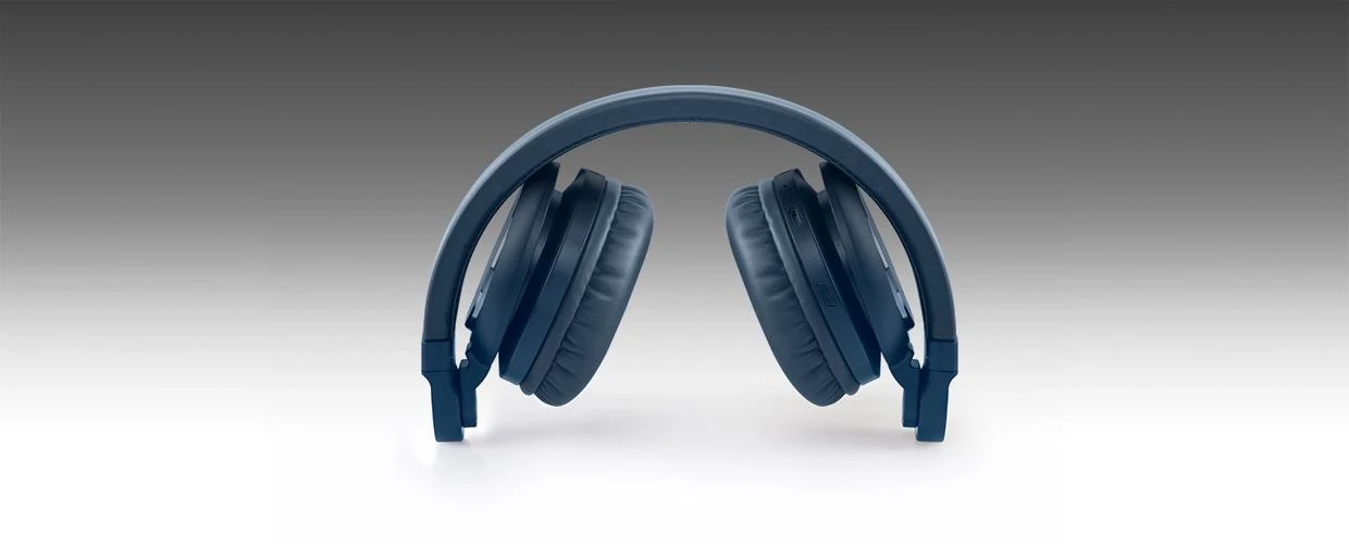 Muse M-276BTB mėlynos sulenkiamos ausinės
