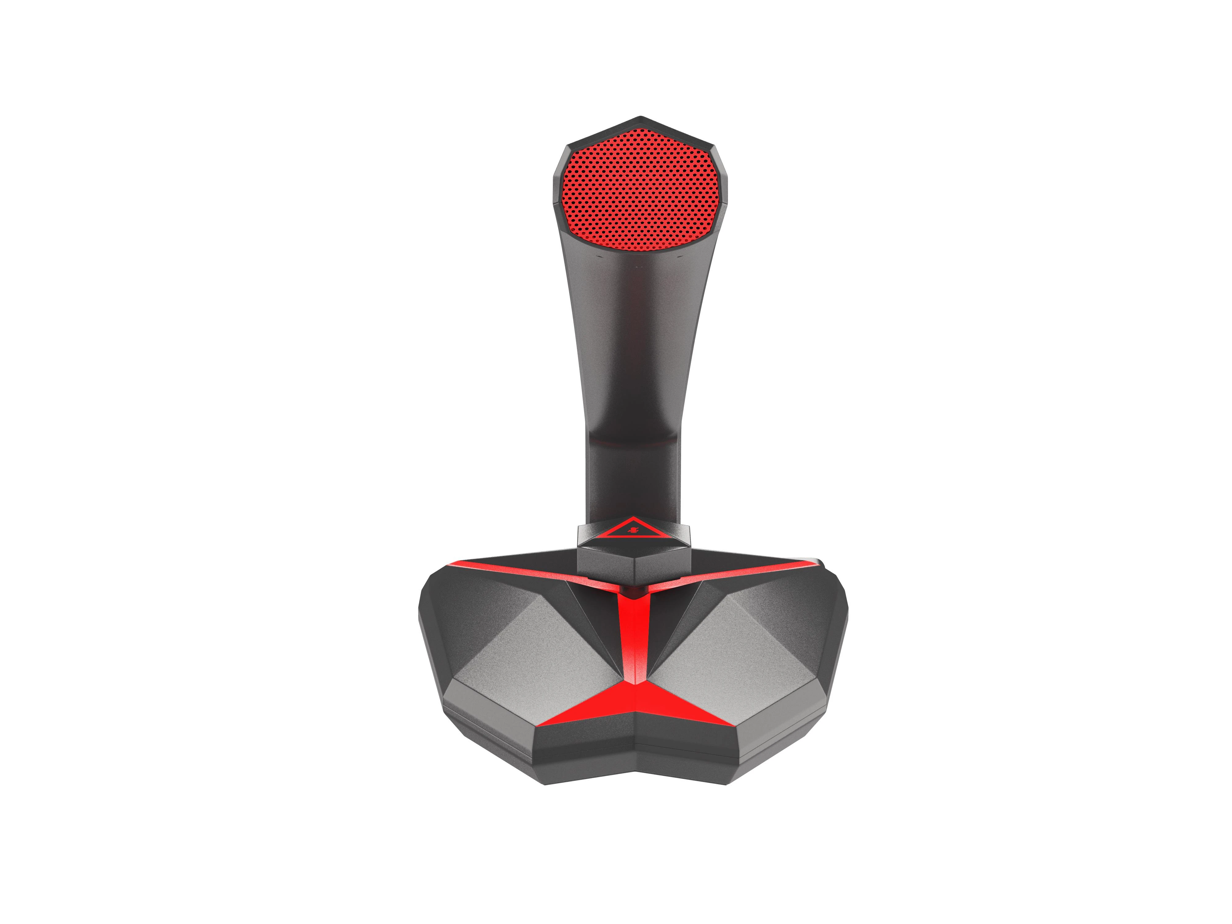 Natec Genesis Gaming mikrofonas Radium 200 USB 2.0, Juodas ir raudonas