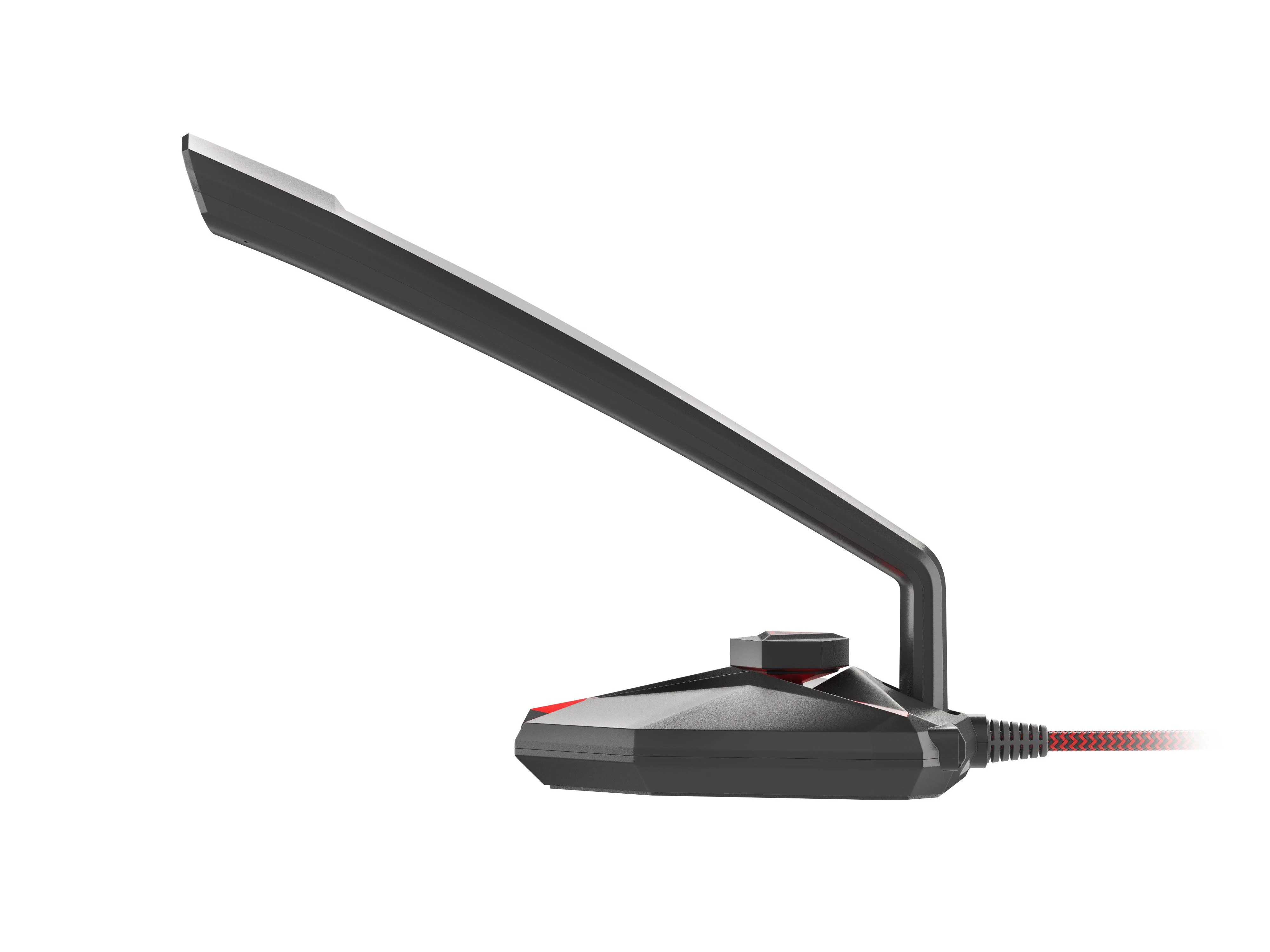Natec Genesis Gaming mikrofonas Radium 200 USB 2.0, Juodas ir raudonas
