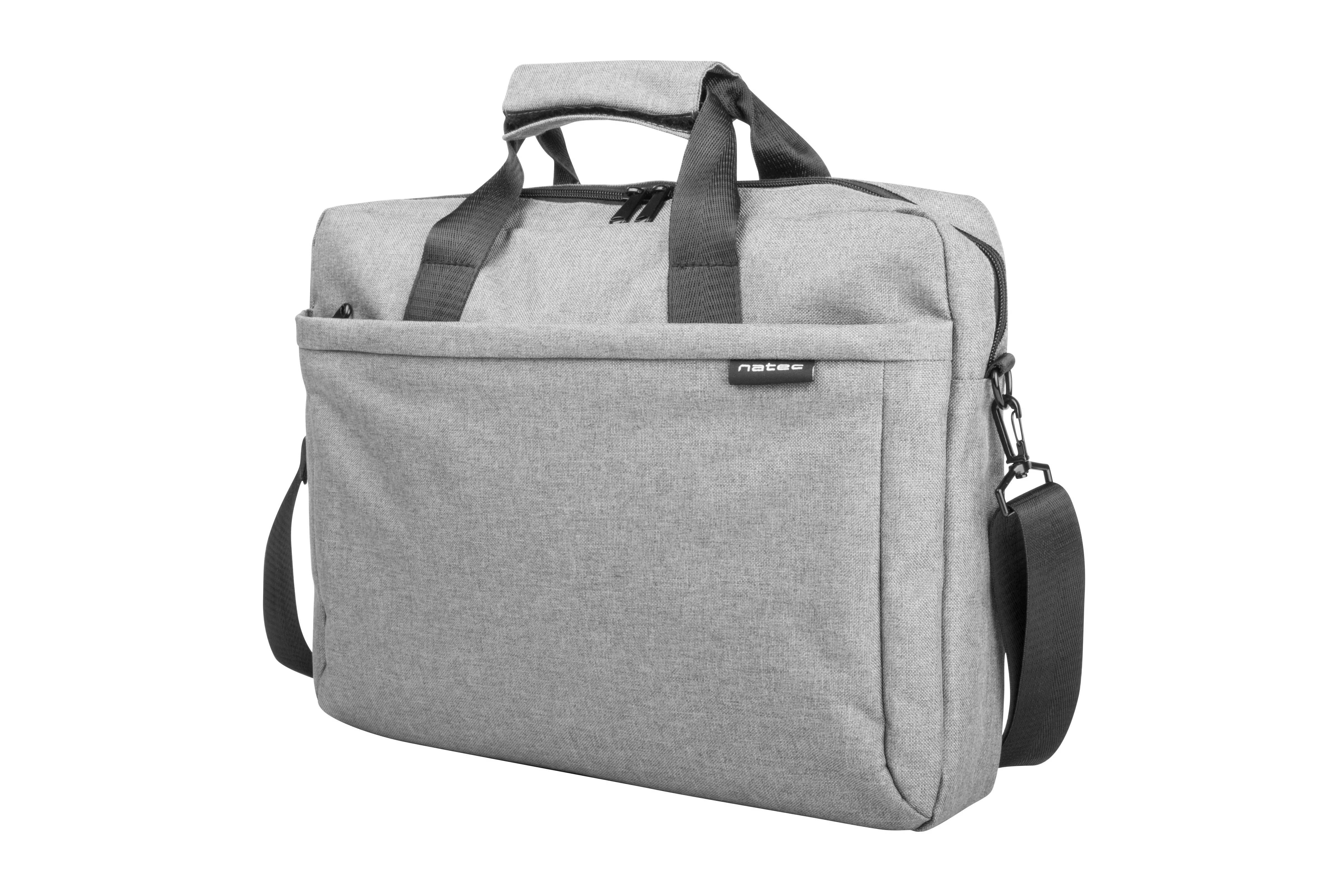 NATEC NTO-0766 Nešiojamas kompiuteris Bag MUSTELA 15.6" Pilkas