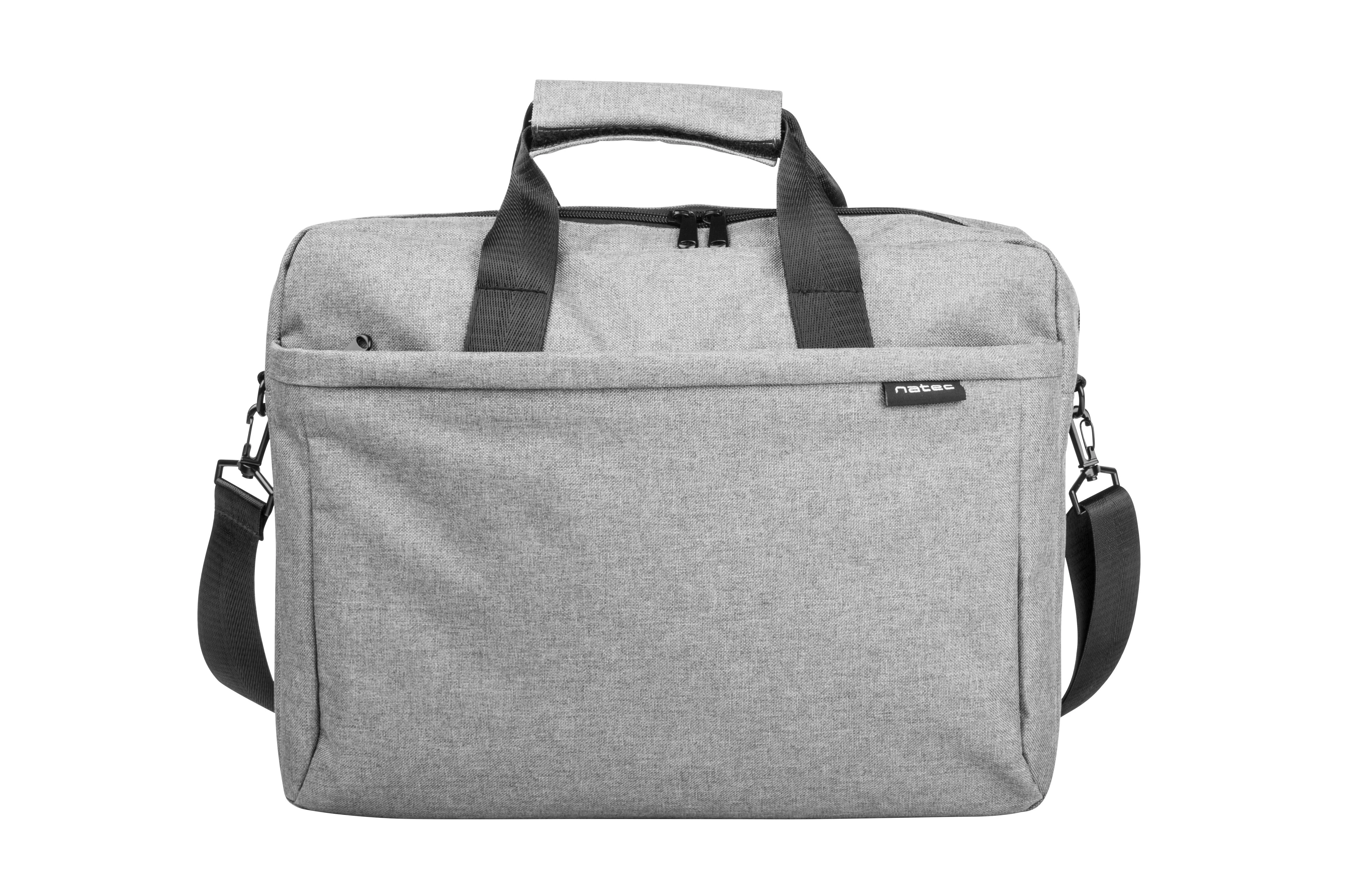 NATEC NTO-0766 Nešiojamas kompiuteris Bag MUSTELA 15.6" Pilkas