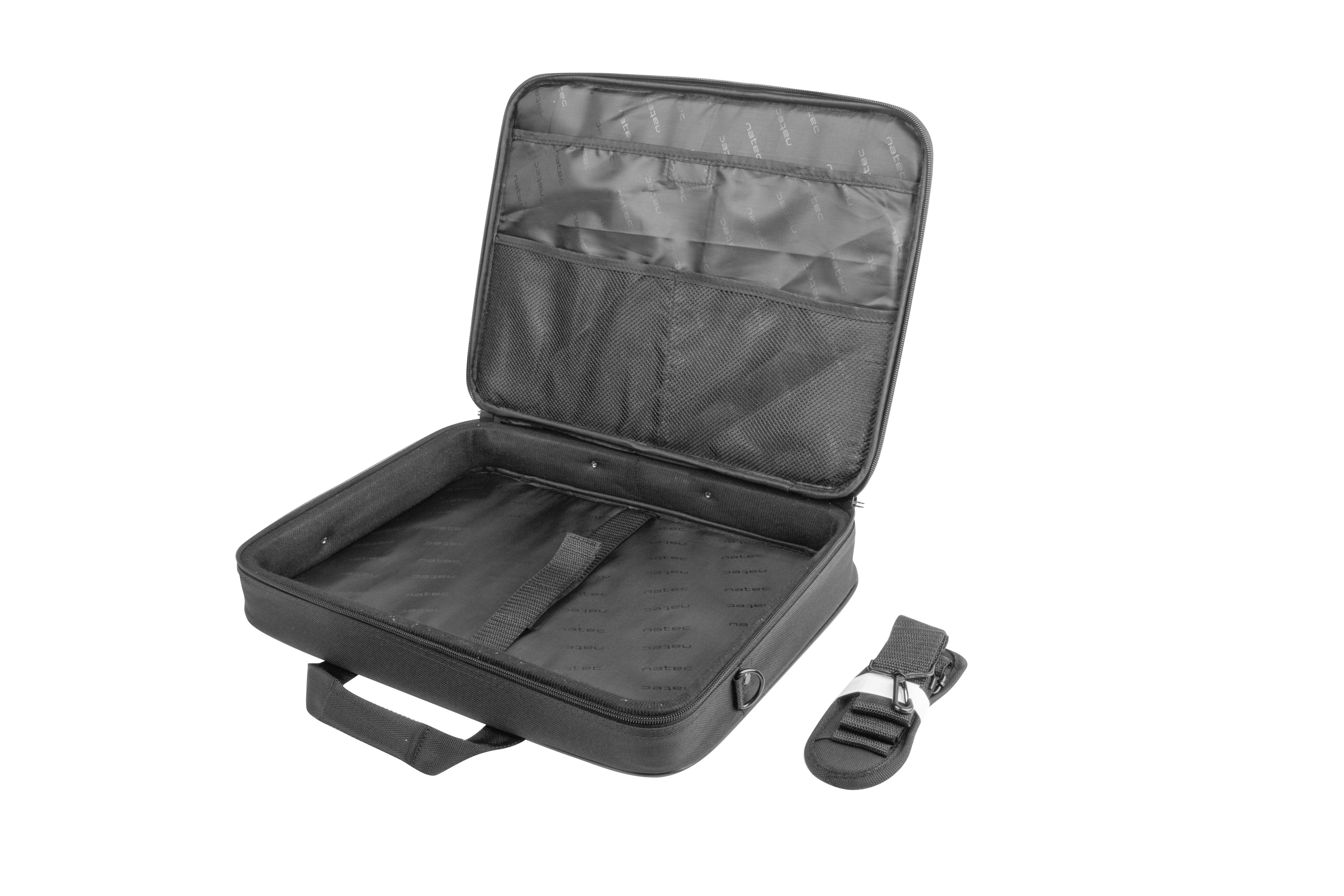 Dorma NATEC NTO-0769 Nešiojamas kompiuteris Bag DOBERMAN 17.3inch Juodas