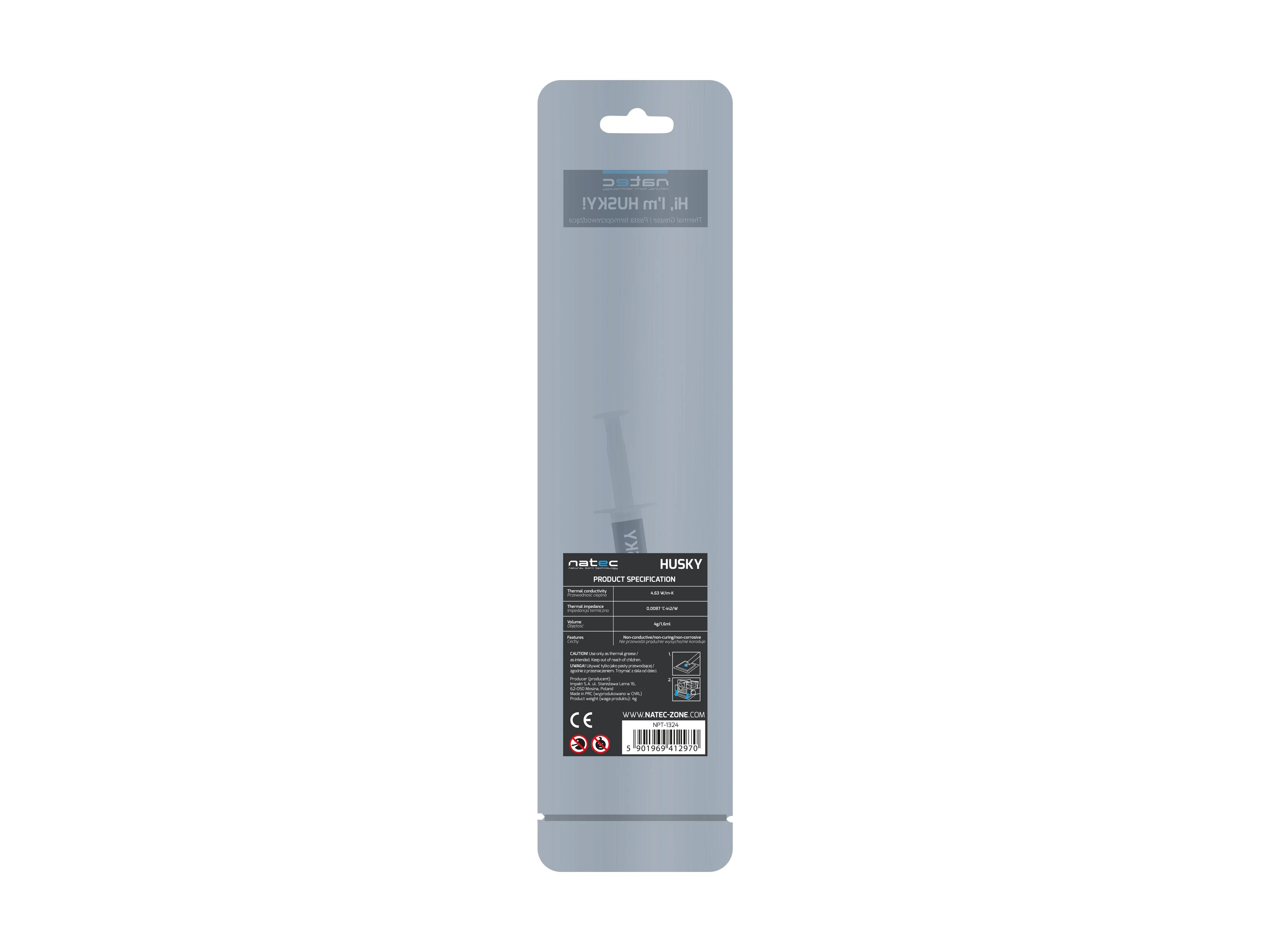 Termopasta NATEC NPT-1324 Thermal Grease Husky 4G
