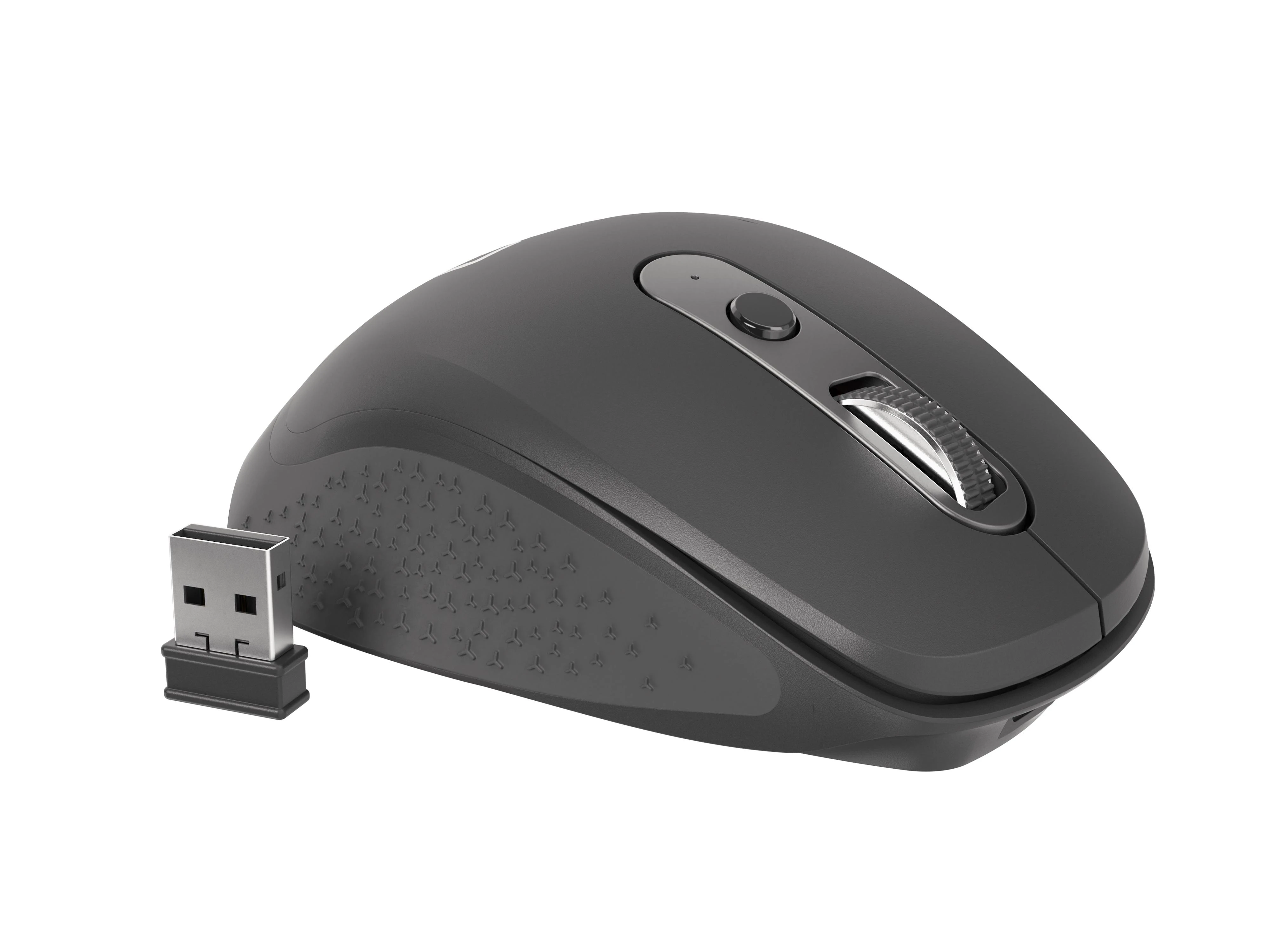 NATEC belaidė pelė Falcon optical 3200DPI 2.4GHz BT 5.0 juodas