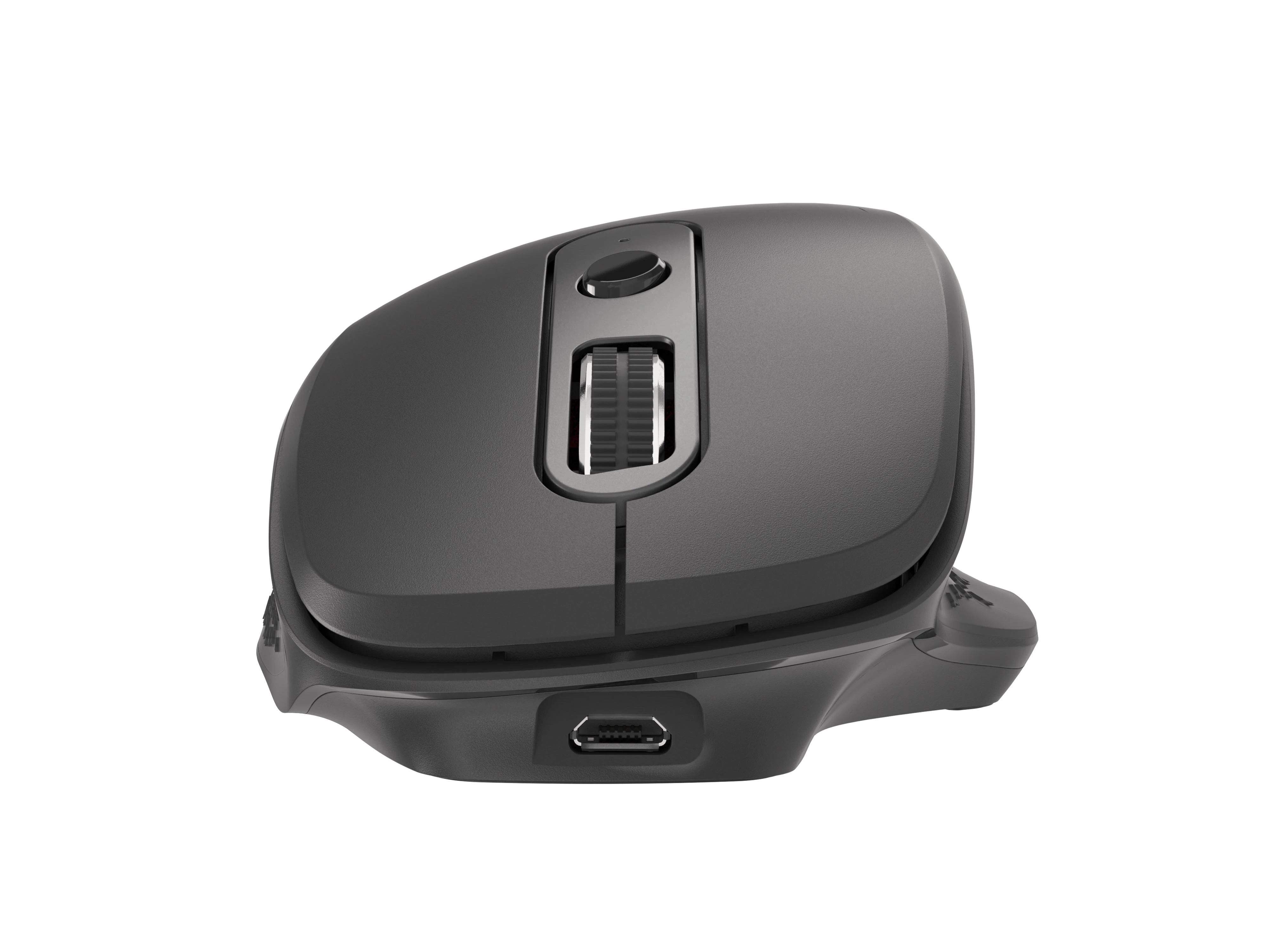 NATEC belaidė pelė Falcon optical 3200DPI 2.4GHz BT 5.0 juodas
