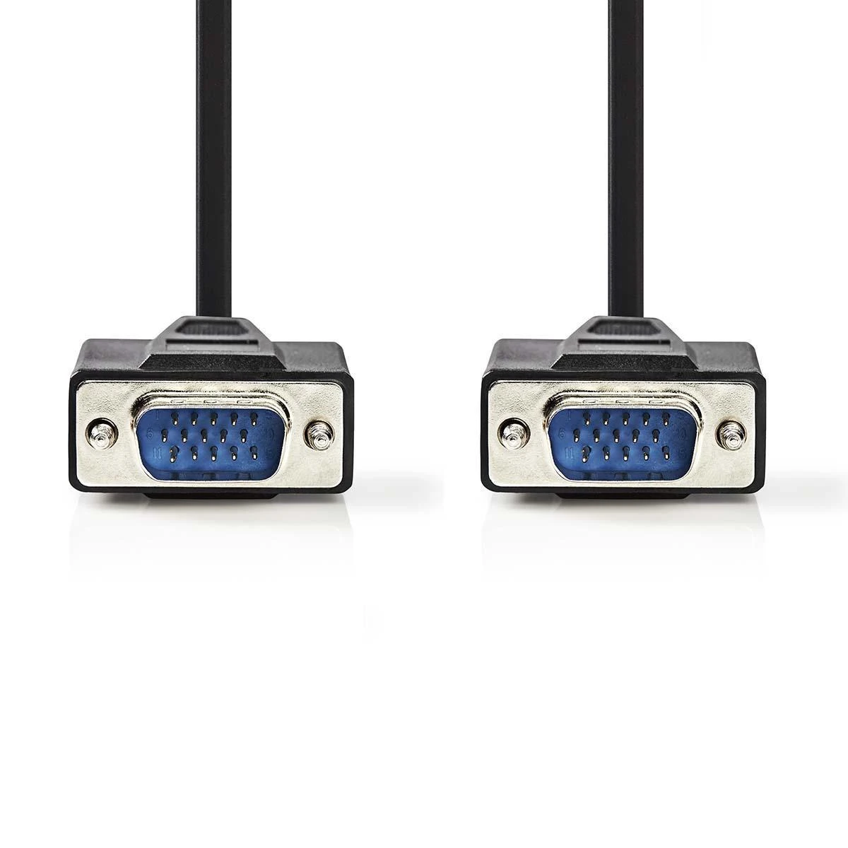 Nedis Adapteris to Transfer VGA (M) to VGA (M) 10m Juodas