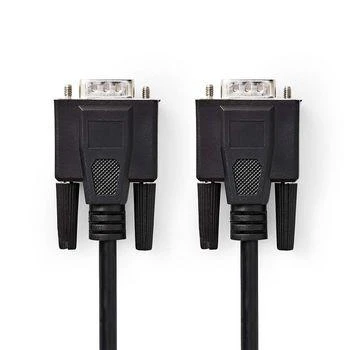 Nedis Adapteris to Transfer VGA (M) to VGA (M) 20m Juodas