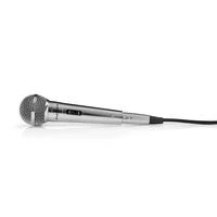 Mikrofonas Nedis MPWD45GY mikrofon sidabrinė Mikrofonas instrumentalny