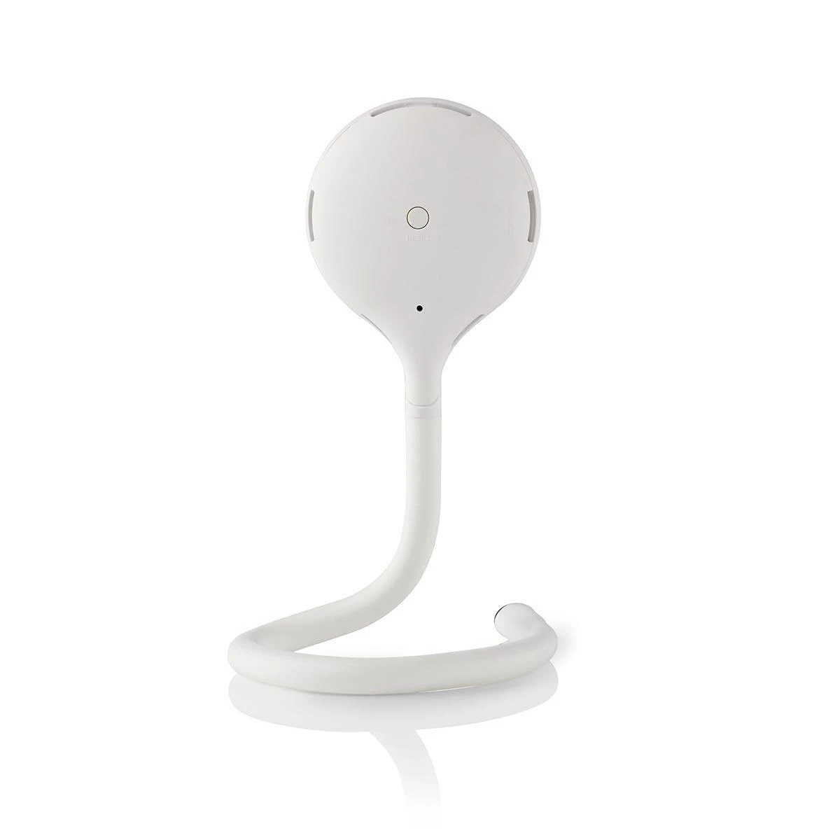 Bevielė išmanioji Wi-Fi vaizdo kamera 2MP (1080P), su mikrofonu, naktiniu pašvietimu IR, balta, Nedis Smart Life
