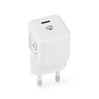 Nedis Netzladegerät 30 W 1.5 2.0 2.5 3.0 A - Anzahl der Ausgänge: 1, USB-C™, Automatische Spannungswahl
