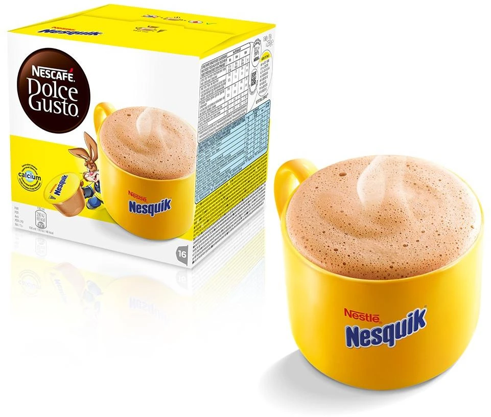 NESCAFÉ® Dolce Gusto® Nesquik® kakava 16 kapsulių dėžutėje 256g