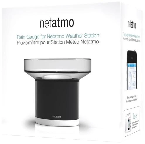 Netatmo lietaus matuoklis pakuotėje