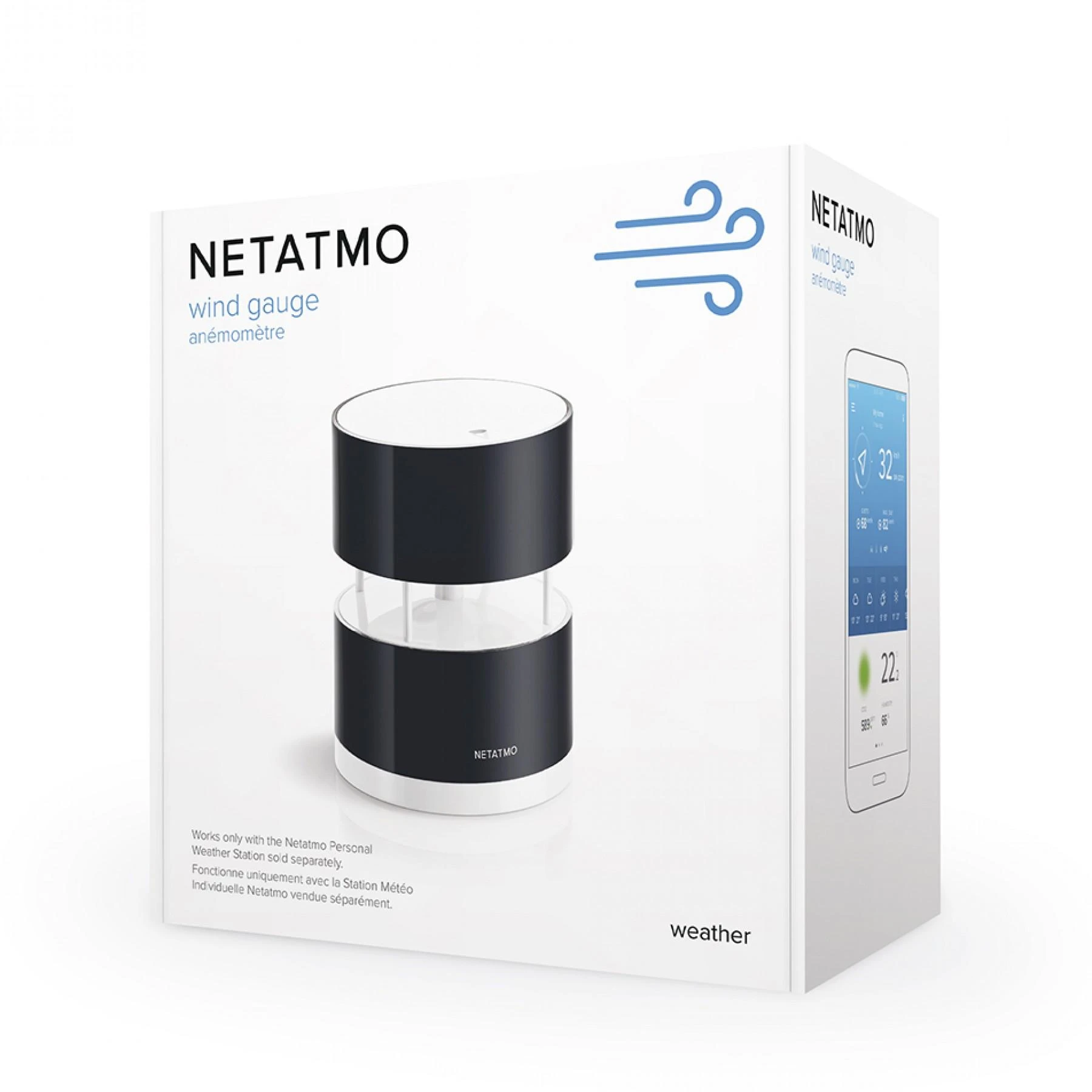 Netatmo Išmanusis vėjo matuoklis