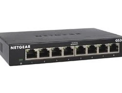 Šakotuvas Netatmo Netgear Switch GS308-300PES Nevaldomas, stalinis, 1 Gbps (RJ-45) jungtys kiekis 8