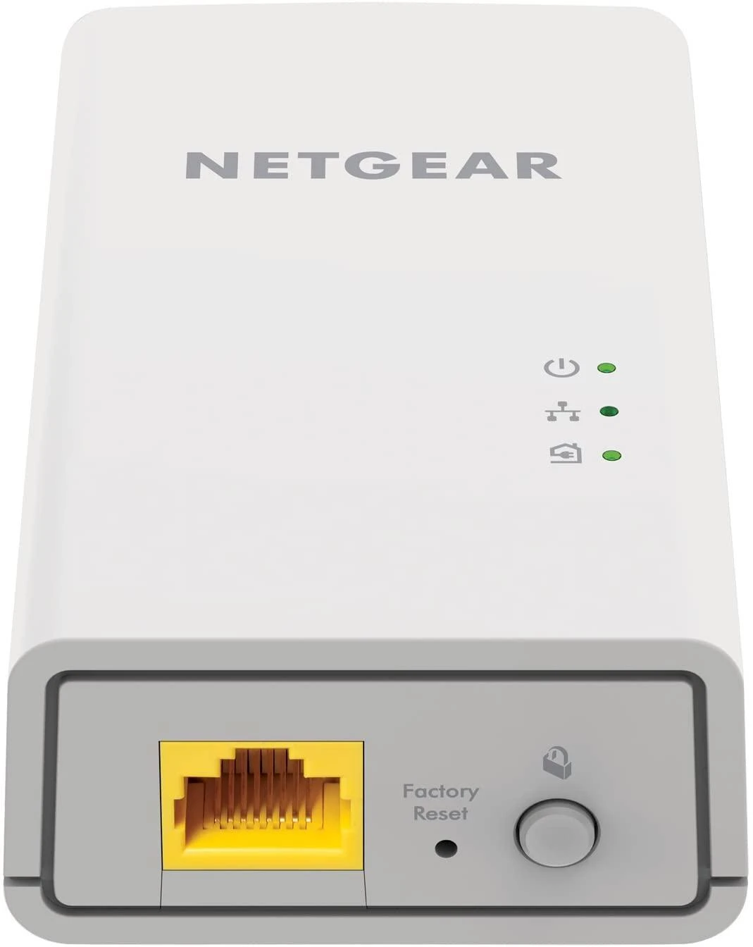 Netgear Powerline (2 vnt. komplektas) PLW1000-100PES 10/100/1000 Mbit/s, Ethernet LAN (RJ-45) jungtys 1, 802.11ac, 2.4GHz/5GHz, 1000 Mbit/s