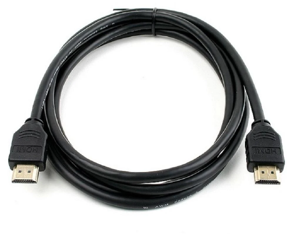 Juodas HDMI laidas 7.5 metrų ilgio