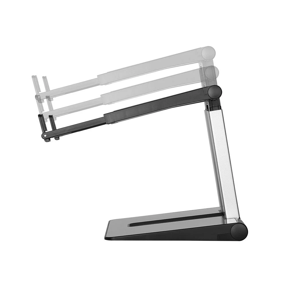 „Neomounts NEWSTAR“ nešiojamojo kompiuterio stovas (ergonomiškas, nešiojamas, reguliuojamo aukščio)