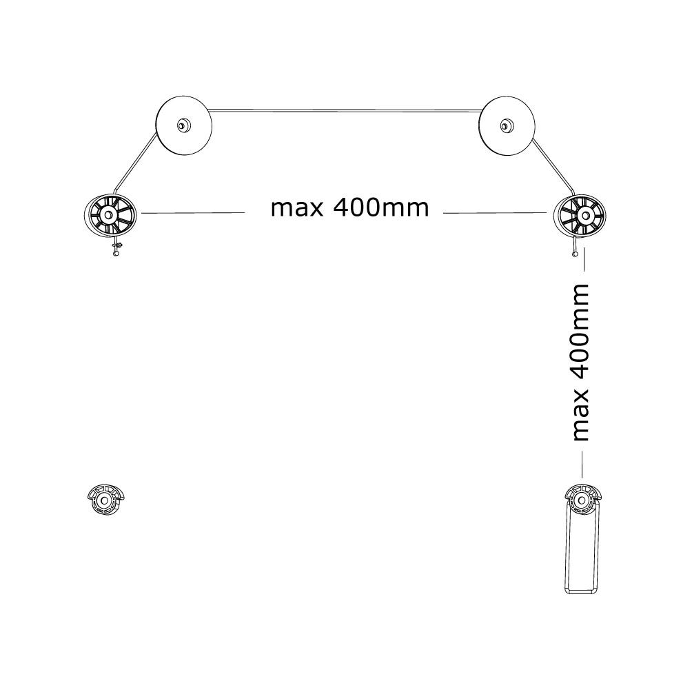 Neomounts Laikiklis ścienny (PLASMA-W800)