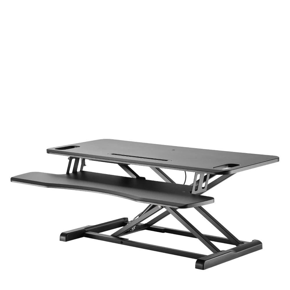 Laikiklis „NEOMOUNTS BY NEWSTAR WORKSTATION“ – SĖDIMO-STOVIMO DARBO VIETA (AUKŠČIO REGULIAVIMAS: 11–51 CM)