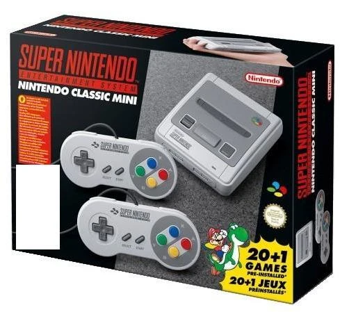 Nintendo Classic Mini: Super NES Žaidimų Konsolė