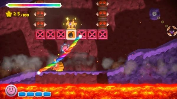 Kirby ir vaivorykštės teptukas (Wii U)