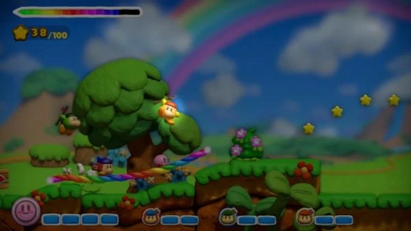 Kirby ir vaivorykštės teptukas (Wii U)