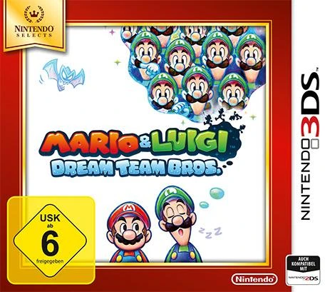 Mario & Luigi: Dream Team Bros. (atrinkti) – Nintendo 3DS
